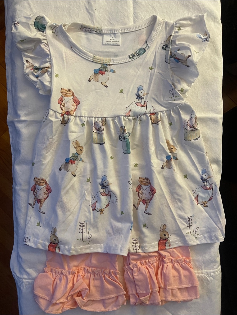 Precious Toddler Two-Piece Dress and Bloomers.  NWOT